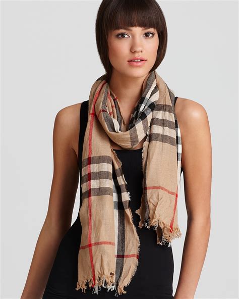 burberry linen scarf bloomingdale'|burberry infinity scarf.